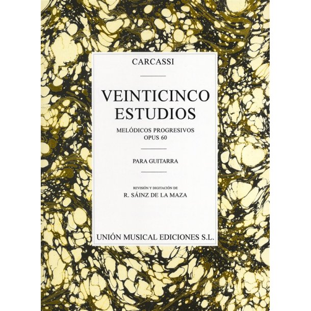 Carcassi: Twenty-five Estudios Progresivos