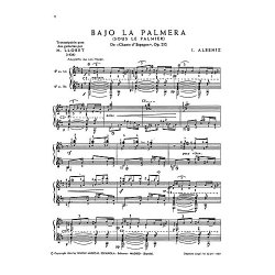 Albeniz: Bajo La Palmera (Llobet) for 2 Guitars