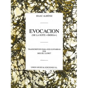 Albeniz Evocacion (llobet) 2 Guitars