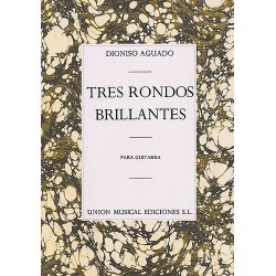 Aguado, D Tres Rondos Brillantes Guitar