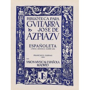 Francisco Guerau: Espanoleta