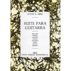 Anton Garcia Abril: Suite Para Guitarra