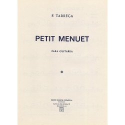 Tarrega Petit Menuet Op.post Guitar