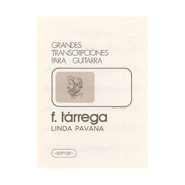 Francisco Tarrega: Linda Pavana Op.post Guitar
