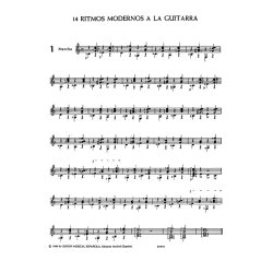 Azpiazu: 14 Ritmos Modernos A La Guitarra