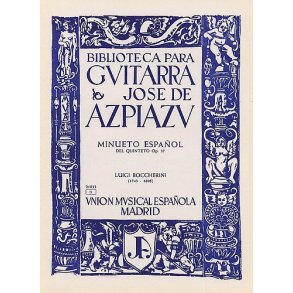 Luigi Boccherini: Minueto Espanol Del Quinteto Op.37