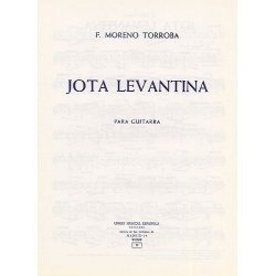 F. Moreno Torroba Jota Levantina