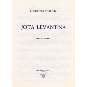 F. Moreno Torroba Jota Levantina
