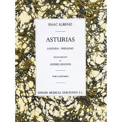 Albeniz Asturias Preludio (segovia) Guitar