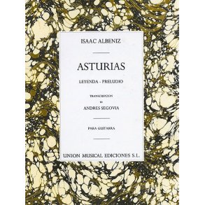 Albeniz Asturias Preludio (segovia) Guitar