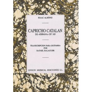 Albeniz Capricho Catalan (balaguer) Guitar