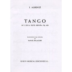 Albeniz Tango (espana) (balaguer) Guitar