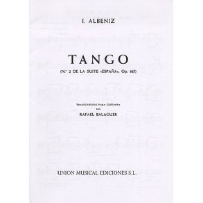 Albeniz Tango (espana) (balaguer) Guitar