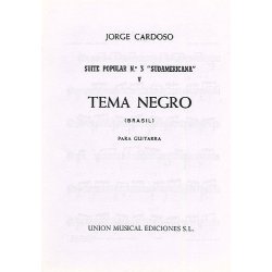 Jorge Cardoso: Tema Negro - Brasil (Suite Popular No.3 'Sudamerica')