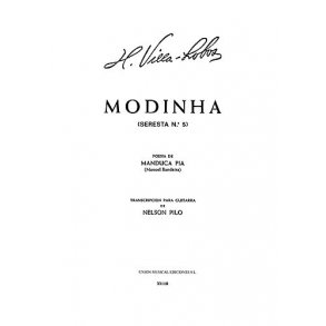 Heitor Villa-Lobos: Modinha (Secreta No.5) For Guitar