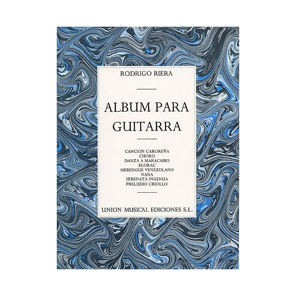 Rodrigo Riera: Album Para Guitarra