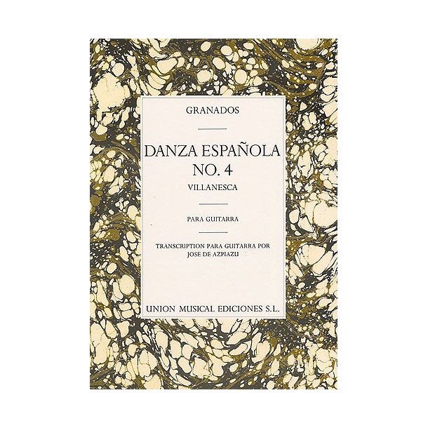 Granados Danza Espanola No.4 Villanesca (azpiazu)