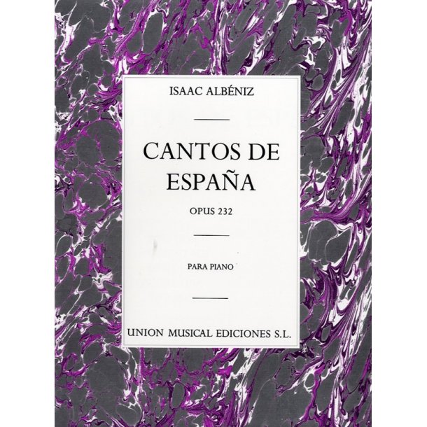 Albeniz Cantos De Espana Op.232 Complete Piano