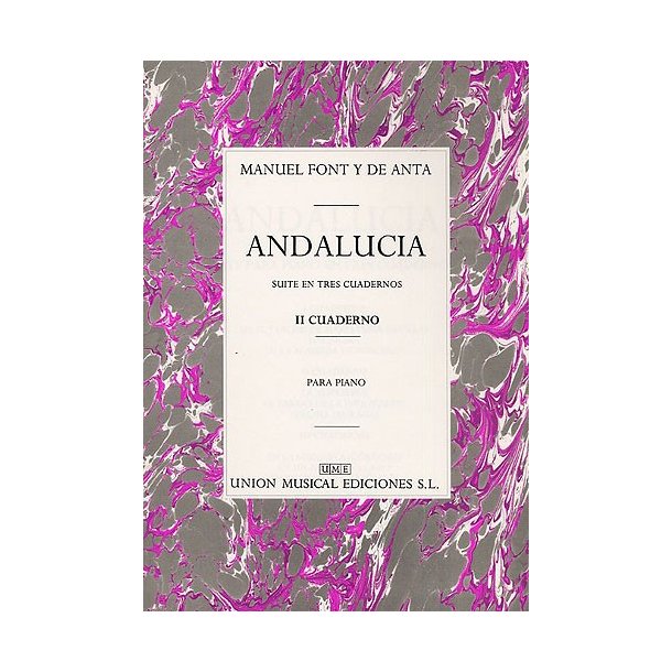Font De Anta Andalucia Suite Vol.2 Piano