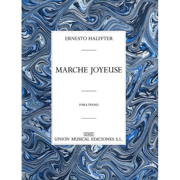 Halffter, E Marche Joyeuse Piano