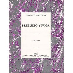 Halffter, R Preludio Y Fuga Piano