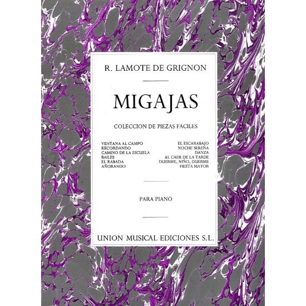 R. Lamote De Grignon: Migajas Coleccion (Piano)