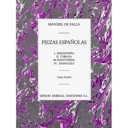 De Falla: Piezas Espanolas Piano