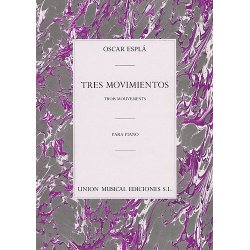 Espla Tres Movimientos Para Piano