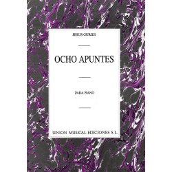Guridi Ocho Apuntes Piano