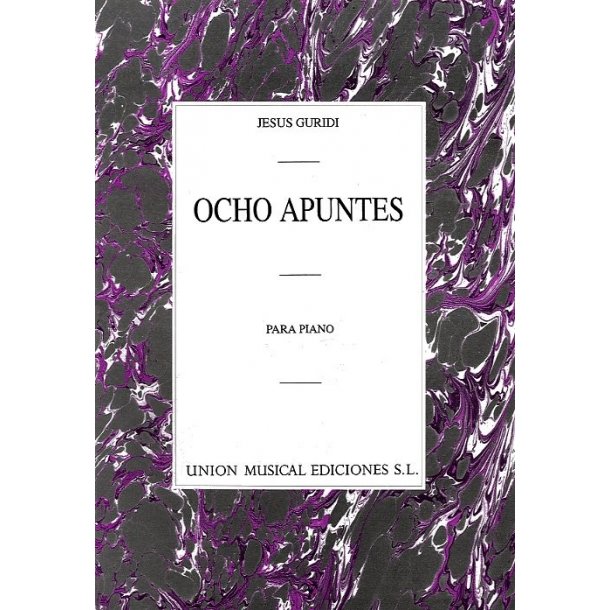 Guridi Ocho Apuntes Piano