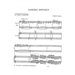 Joaquin Turina: Rapsodia Sinfonica