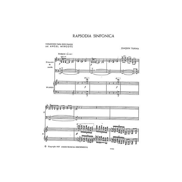 Joaquin Turina: Rapsodia Sinfonica