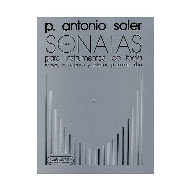 P. Antonio Soler: Sonatas Volume Four