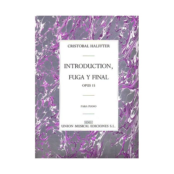 Cristobal Halffter: Introduccion Fuga Y Final Op.15