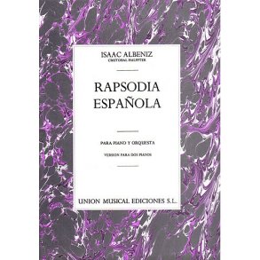 Albeniz Rapsodia Espanola (halffter) 2 Pf