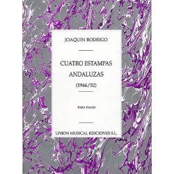 Joaquin Rodrigo: Cuatro Estampas Andaluzas Para Piano