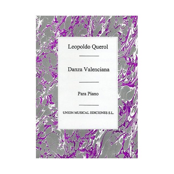 Querol: Danza Valenciana for Piano
