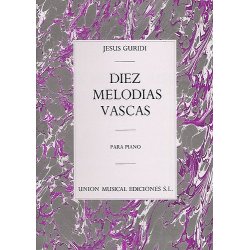Guridi Diez Melodias Vascas Piano