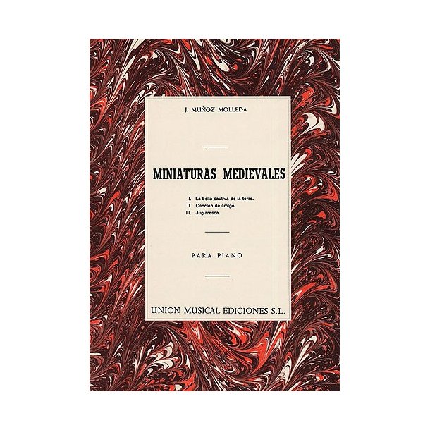Molleda Miniaturas Medievales Piano