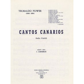 Power Cantos Canarios Rev Cisneros Piano