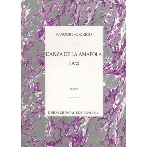 Rodrigo: Danza De La Amapola For Piano