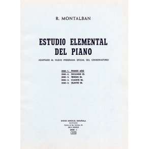 Montalban Metodo Piano 1