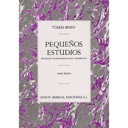 Buxo: Pequenos Estudios Para Piano