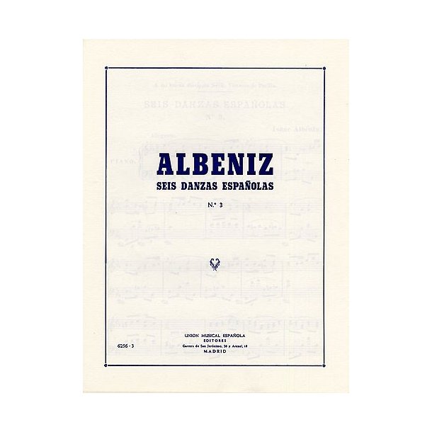 Albeniz Danza Espanola No.3 Piano
