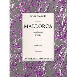 Albeniz Mallorca Barcarola Op.202 Piano