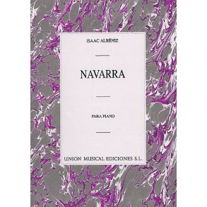 Albeniz Navarra Op. Post Completed By Severac Piano