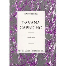 Albeniz Pavana Capricho Op.12 Piano