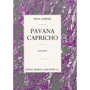 Albeniz Pavana Capricho Op.12 Piano