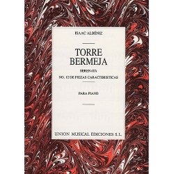 Albeniz Torre Bermeja Serenata No.12 Pzas Crctrstcs Op.92 Pf