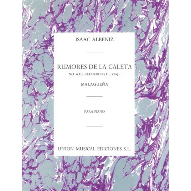 Albeniz Rumores De Clta No6 Op71